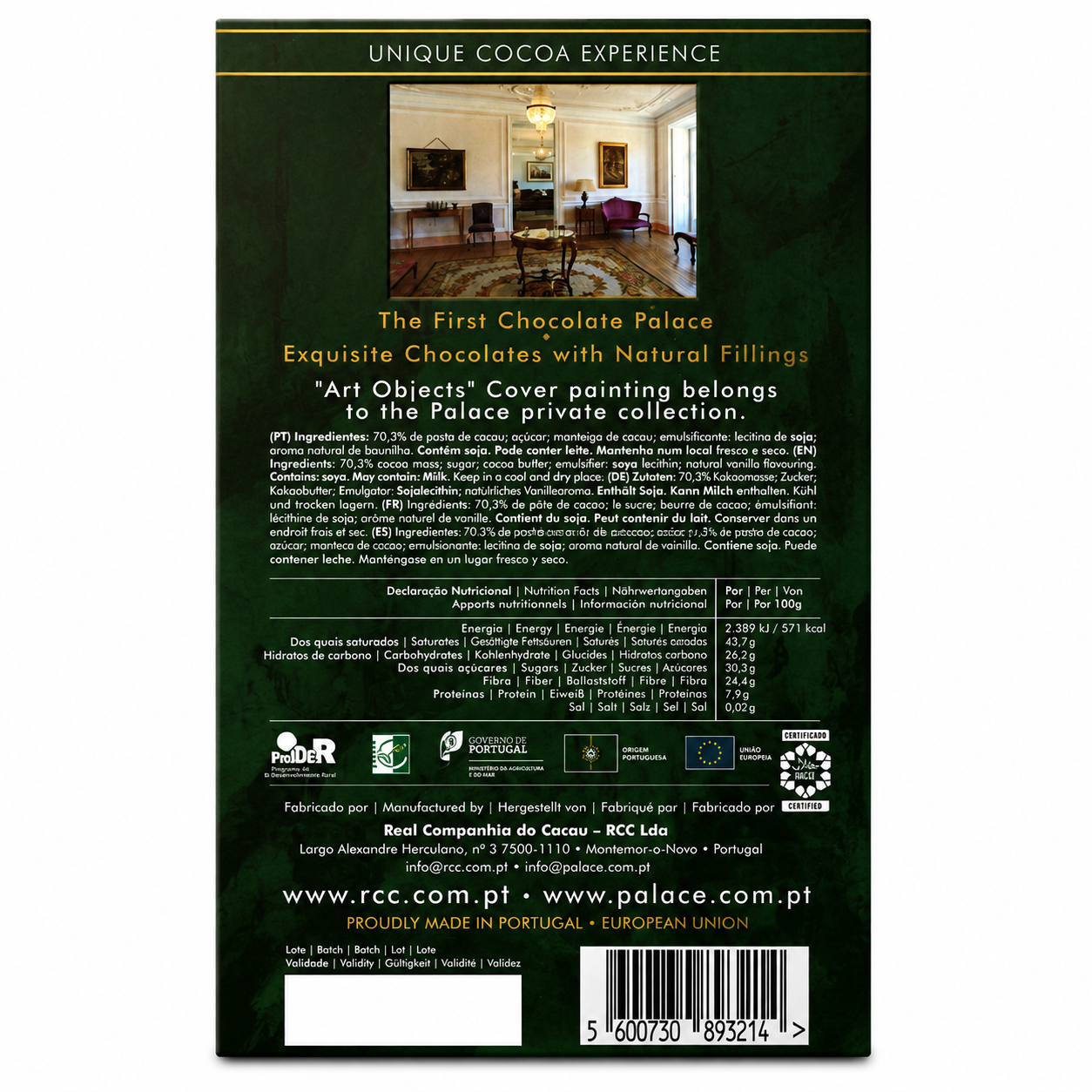 Royal Cocoa Zartbitterschokolade 70 % 100g