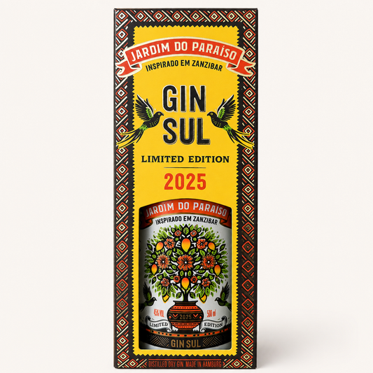 Gin Sul Laranjal Jardím do Paraíso Zanzibar