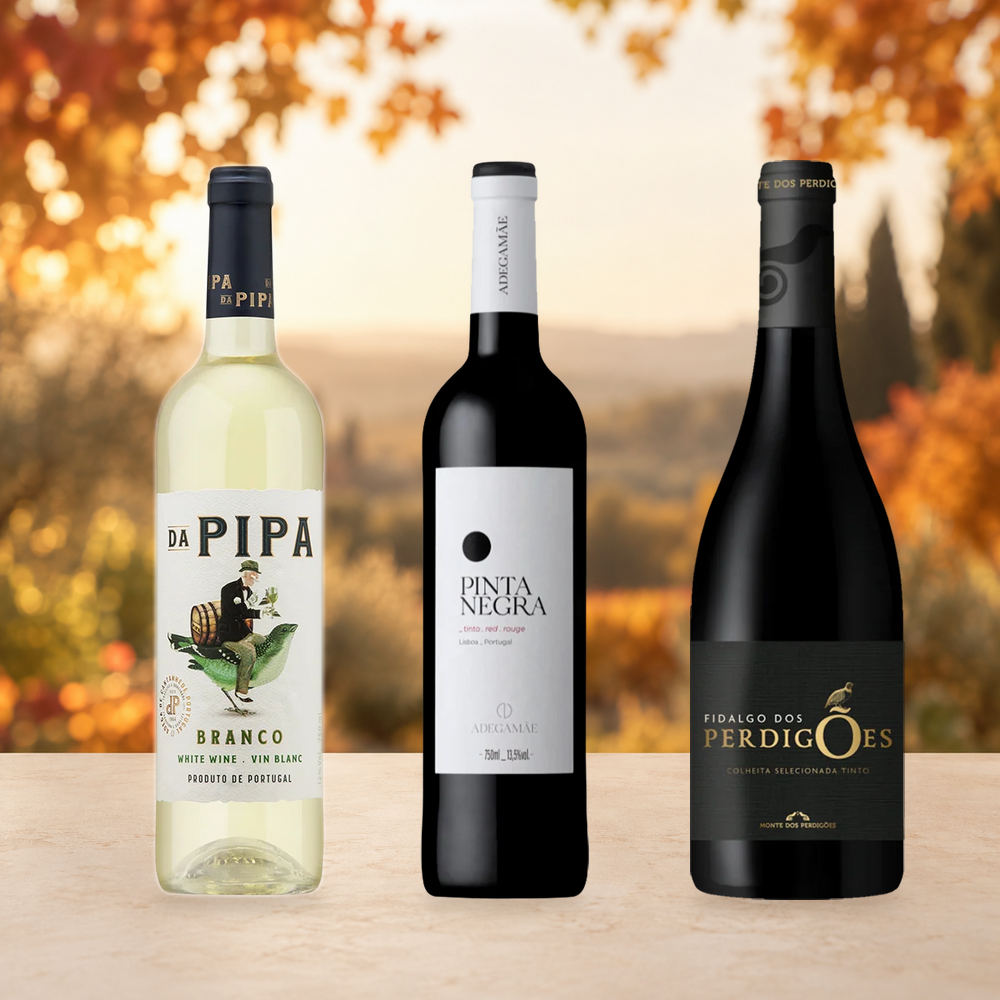 Goldener Feierabend – das unkomplizierte Herbst-Weinpaket 3er