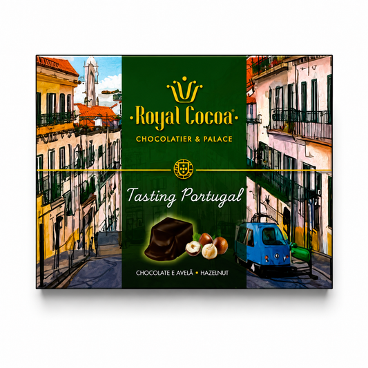 Royal Cocoa Zartbitter-Pralinen mit Haselnuss