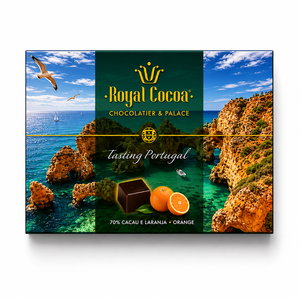 Pralinen Dark - Orange